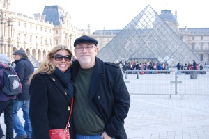 at the louvre